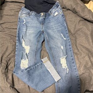 Time and Tru maternity jeans
